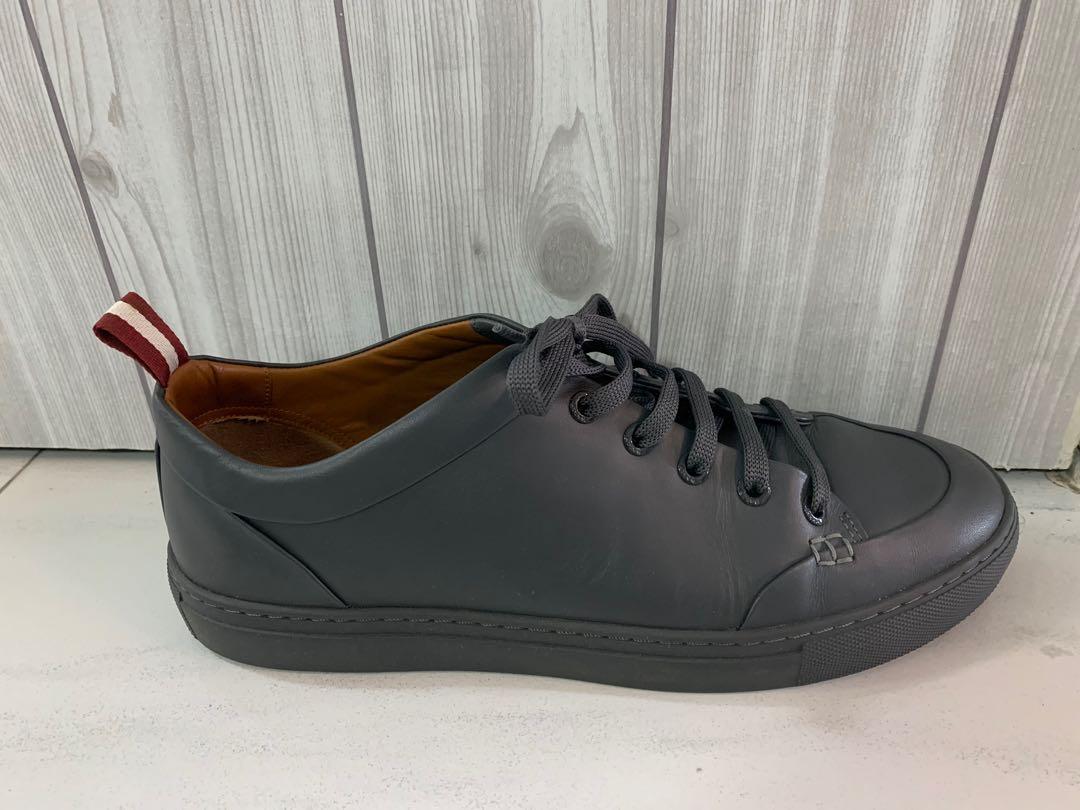 Bally Helliot Dark Grey Men s Leather Sneakers