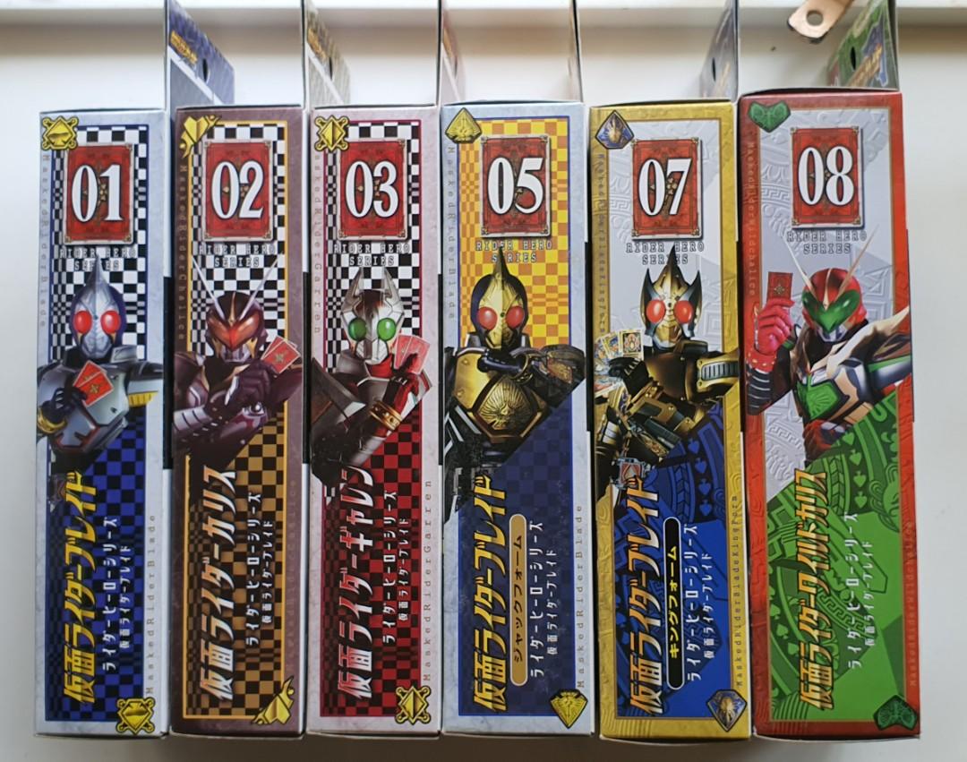 Bandai Kamen Rider Hero series set of 6 MIB, Hobbies & Toys, Toys
