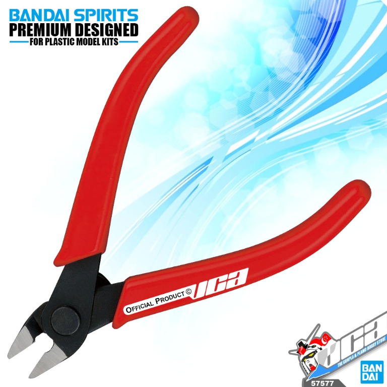 BANDAI SPIRITS GUNPLA GUNDAM HOBBY ENTRY NIPPER SIDE CUTTER RED PLASTIC MODEL KIT TOY TOOL VCA