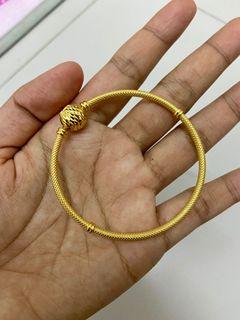 Bangle pandora emas 916