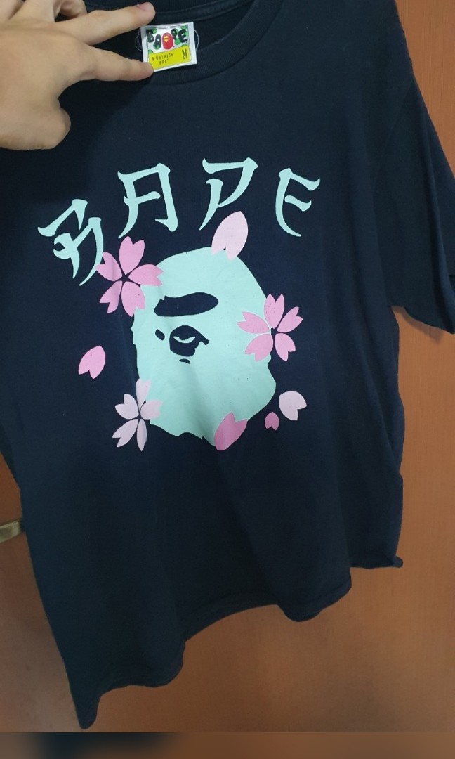 bape sakura bape japan aape, Men's Fashion, Tops & Sets, Tshirts & Polo ...