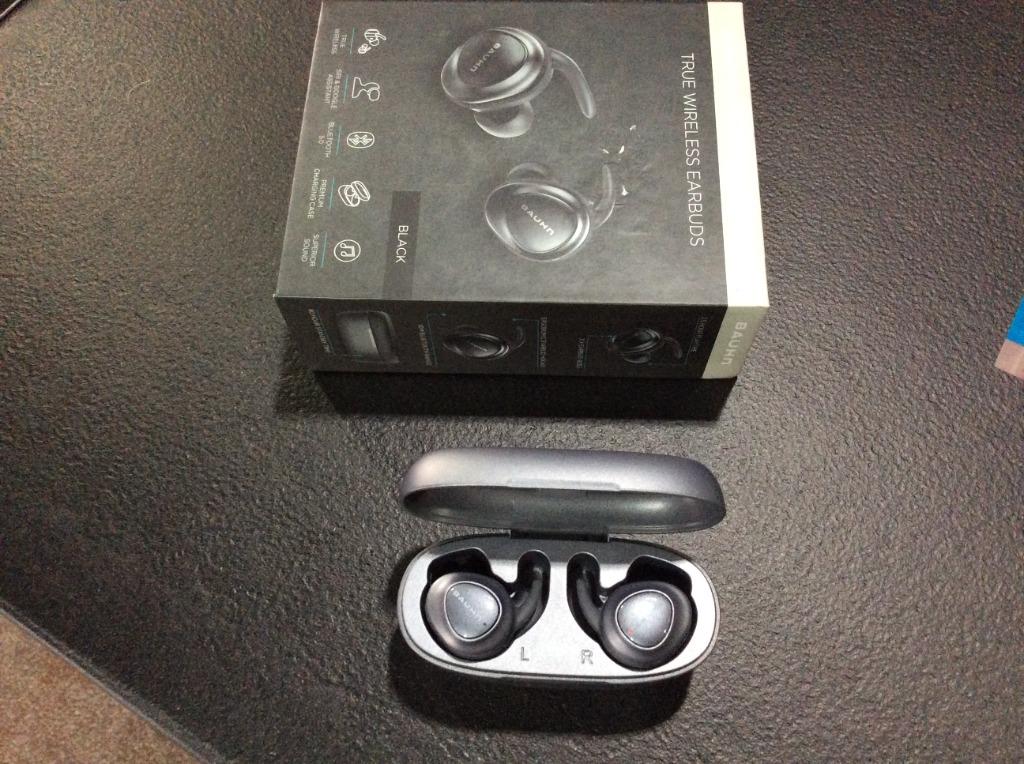 Bauhn True Wireless Earbuds Bluetooth Silver, Audio, Earphones on Carousell