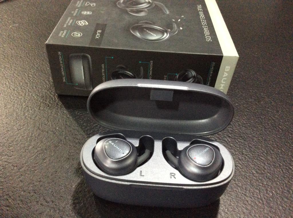 Bauhn True Wireless Earbuds Bluetooth Silver, Audio, Earphones on Carousell