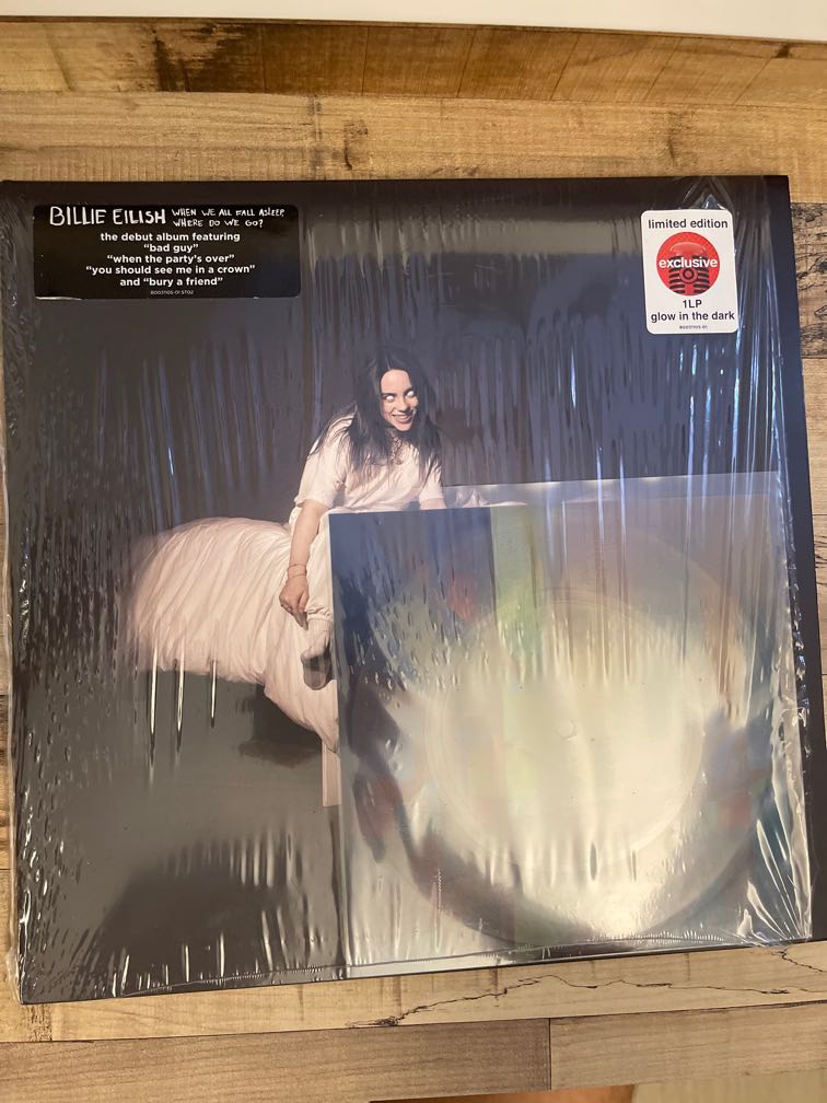 Billie Eilish - WHEN WE ALL FALL ASLEEP, WHERE DO WE GO? (Target Exclusive,  Glow in the Dark Vinyl)