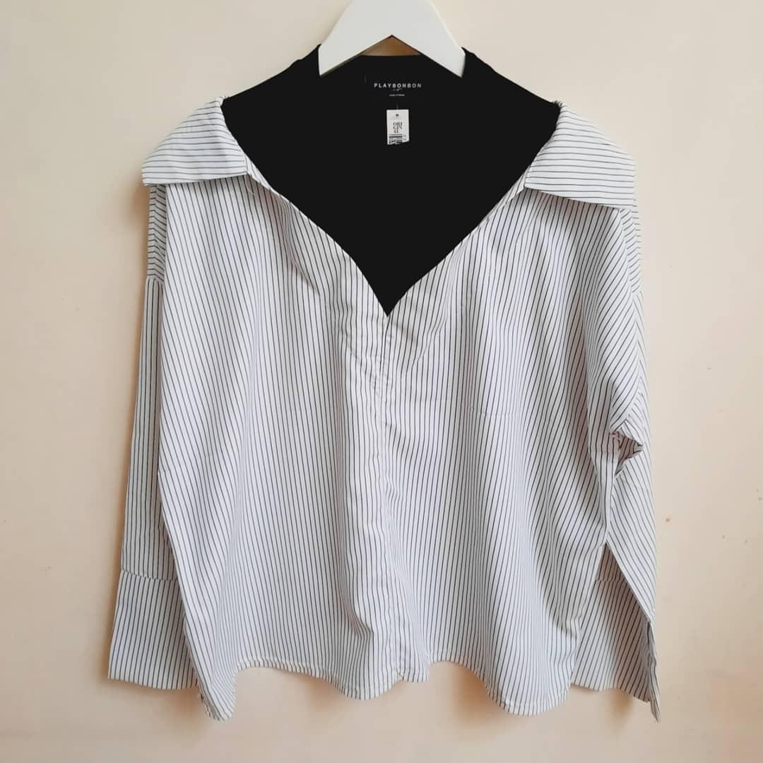 BLOUSE KOREAN STYLE, Fesyen Wanita