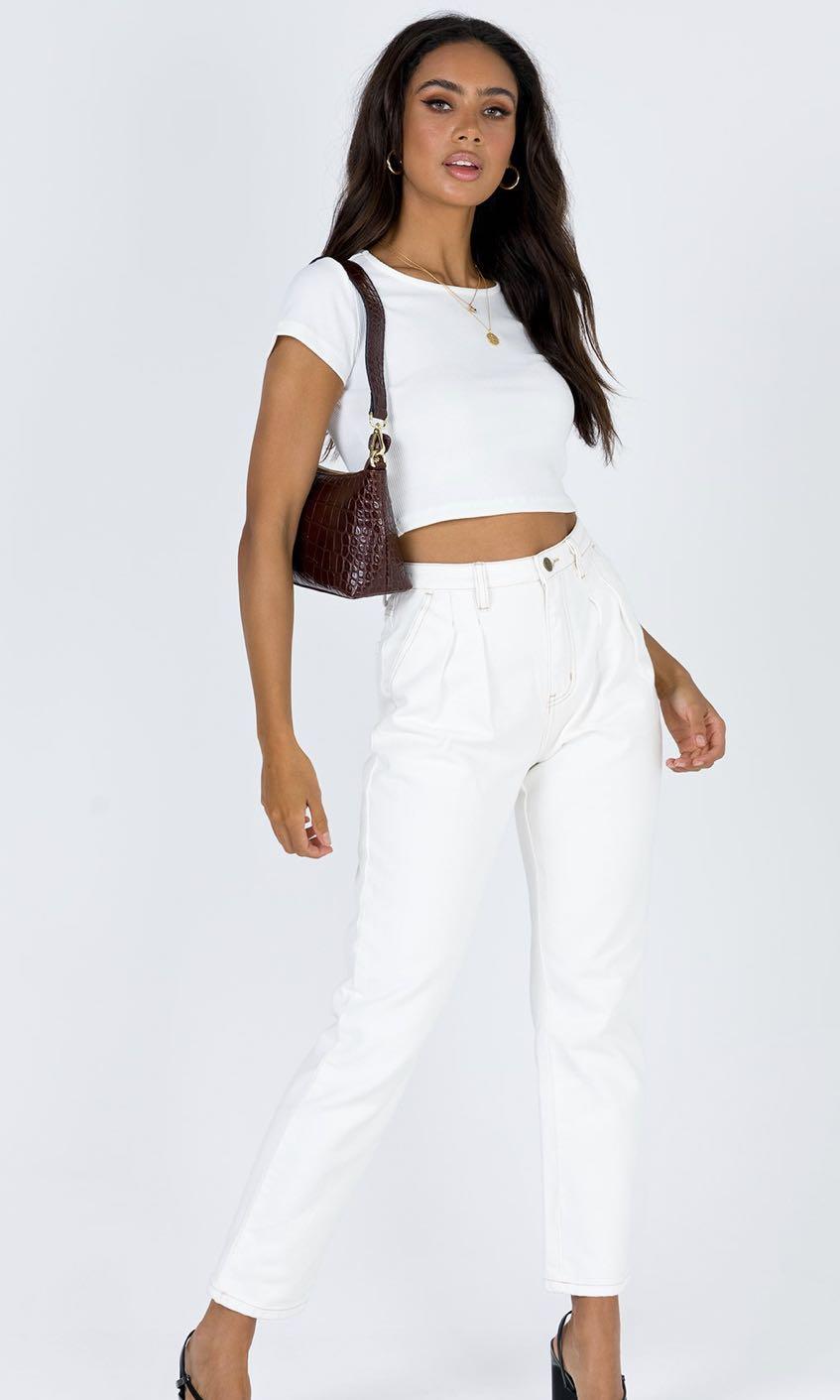 Princess polly white jeans Clearance