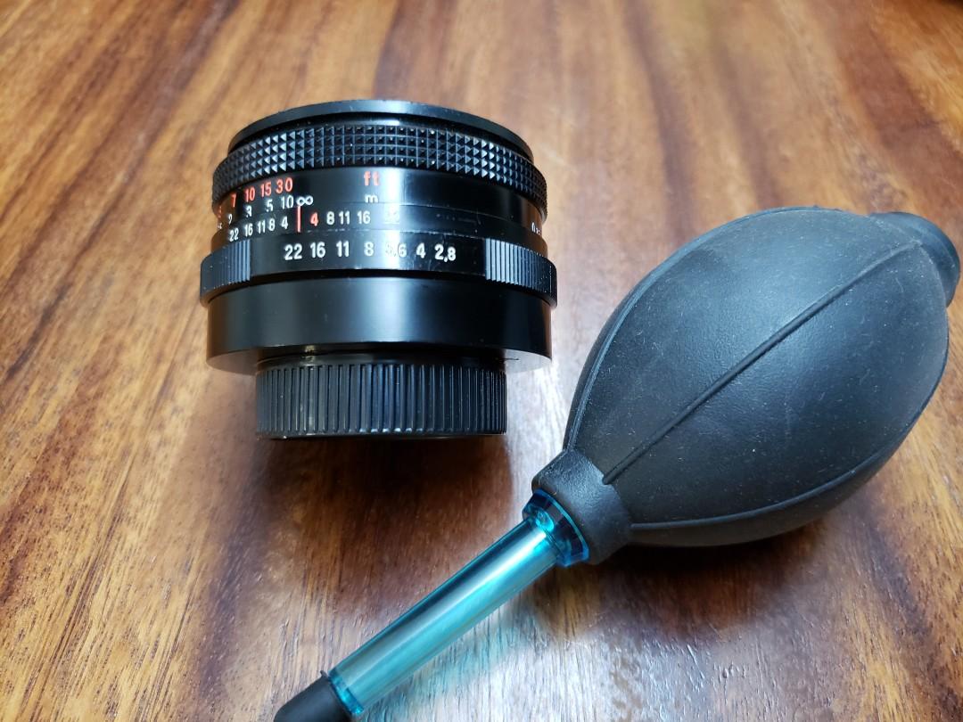 CARL ZEISS JENA TESSAR 50mm f2.8 DDR, 攝影器材, 鏡頭及裝備- Carousell