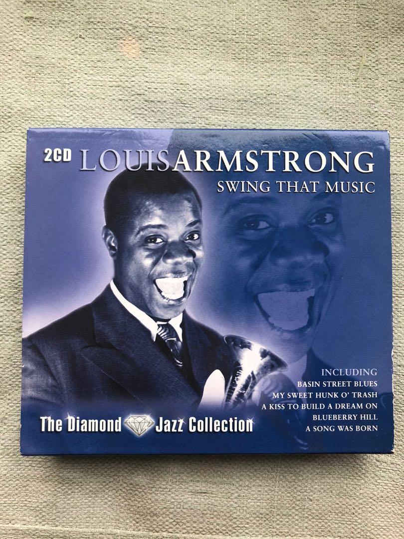 (CD) Louis Armstrong swing that music, 興趣及遊戲, 收藏品及紀念品, 明星周邊 Carousell