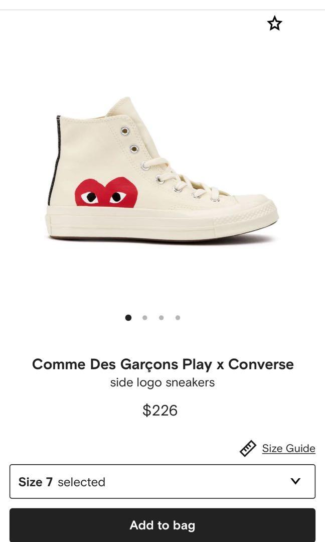 Cdg high on sale