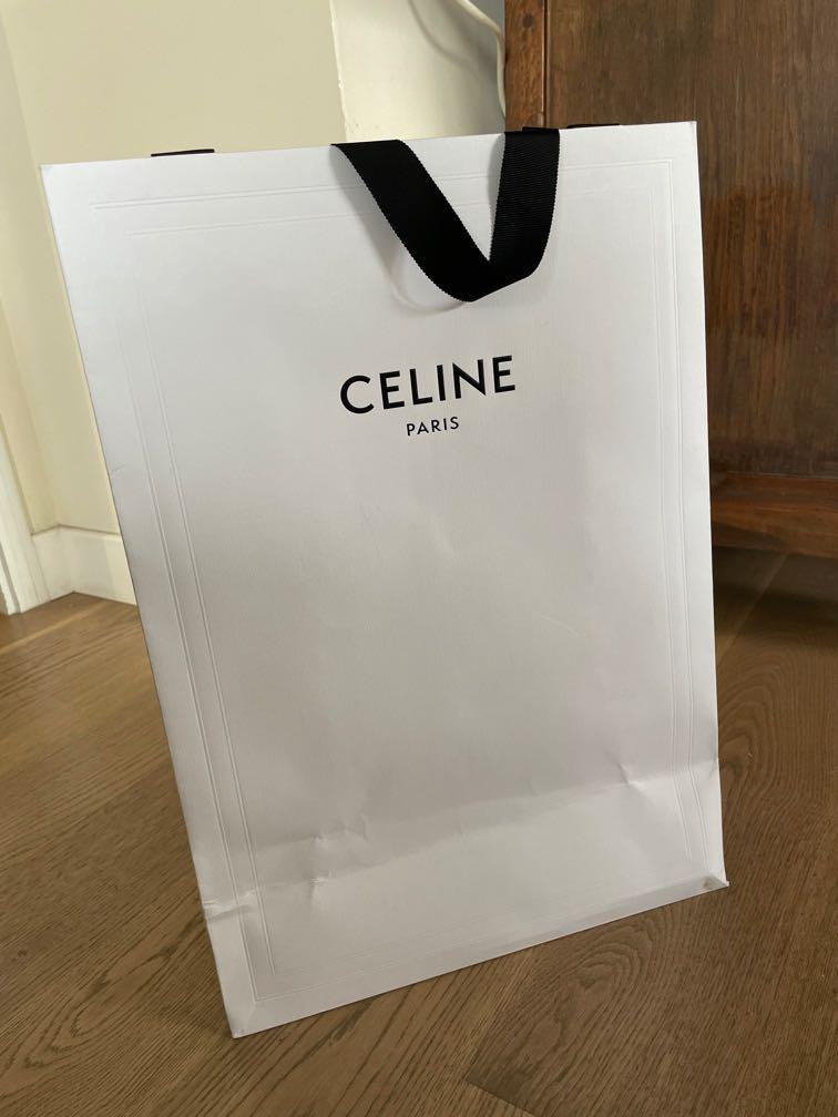 Celine, Bags, Celine Shopping Paper Bag Large 975x1375x7