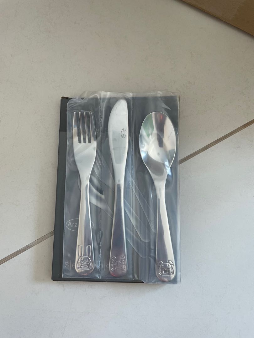 Azberg Child use cutlery (full set), Furniture & Home Living