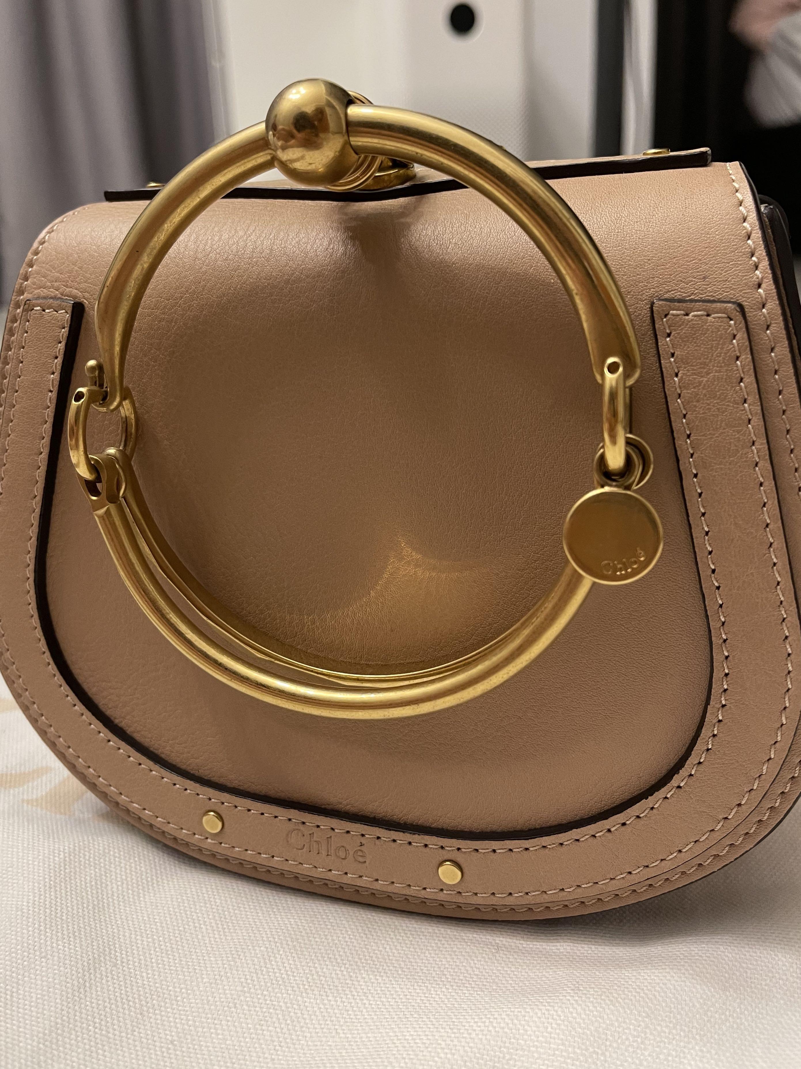 Chloe nile top bag beige