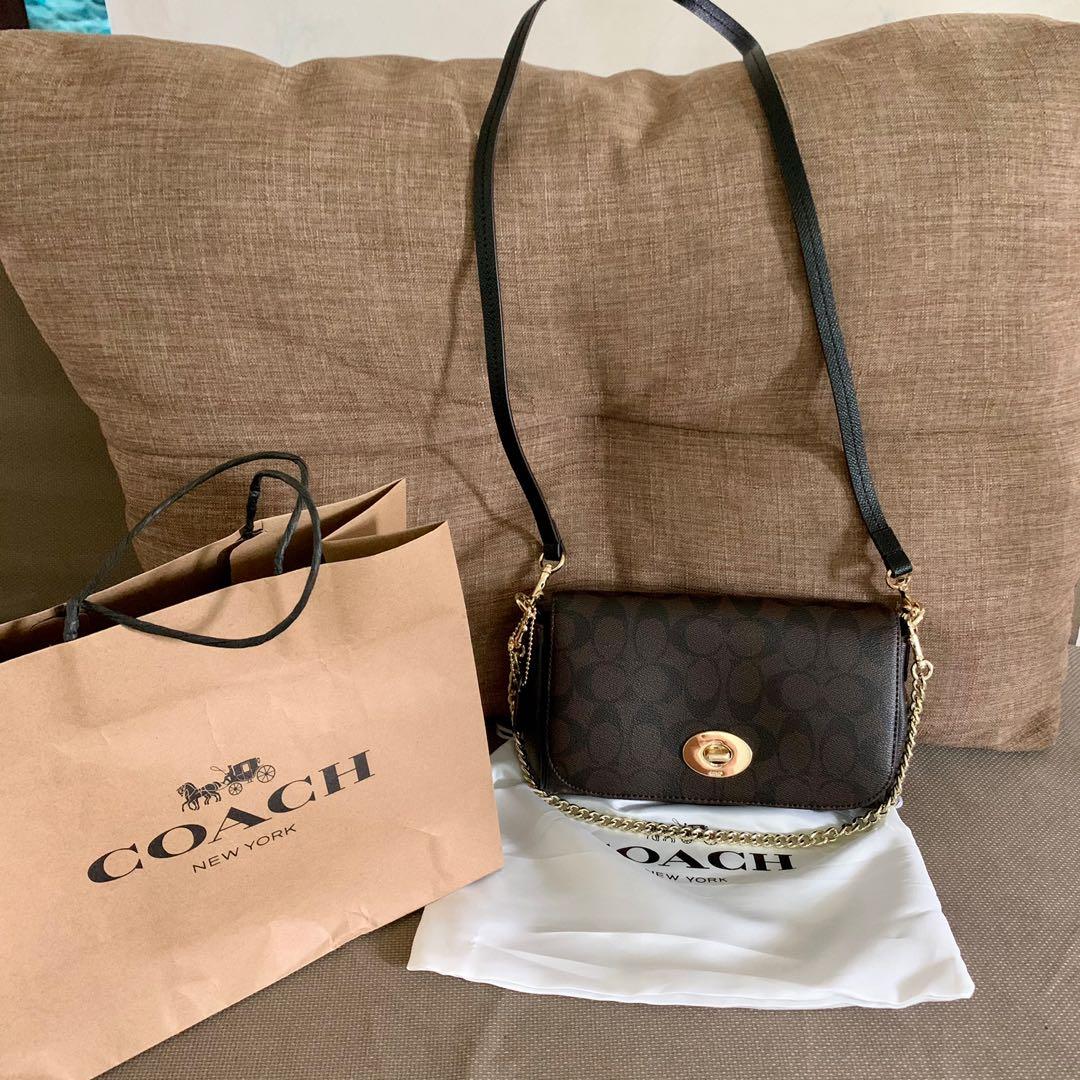 coach mini sling bag