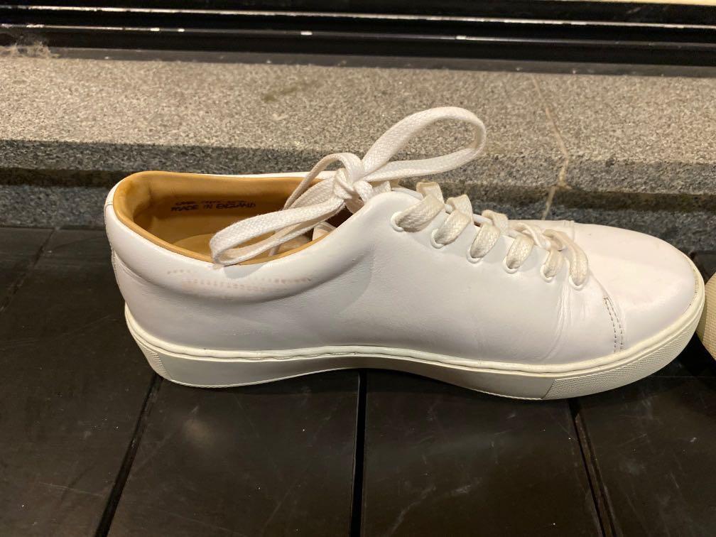 Crown Northampton White Overstone Derby, Men's Fashion, Footwear, Dress