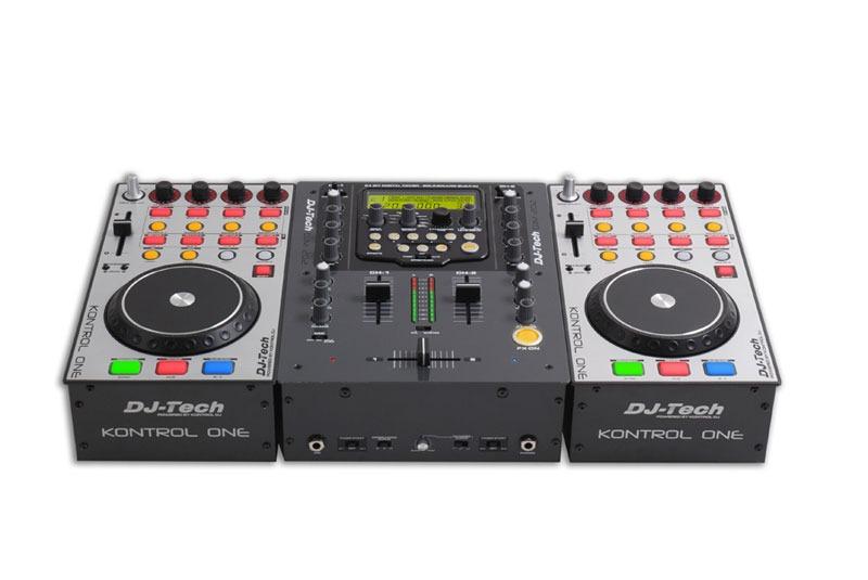DJ Tech Mixing Table with Flight Case, Audio, Portable Audio ...