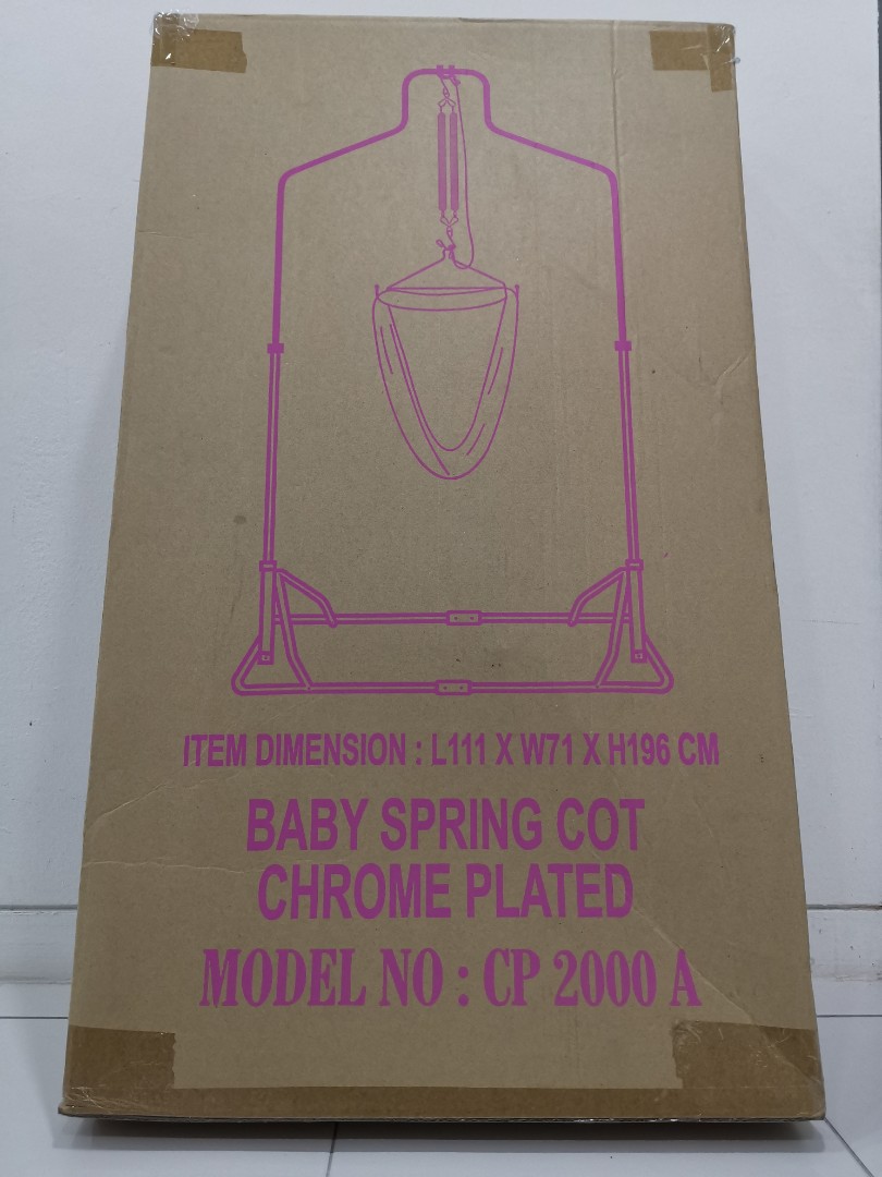 Electronic Baby Spring Cot / Buaian Bayi Set), Babies & Kids, Baby Nursery & Kids