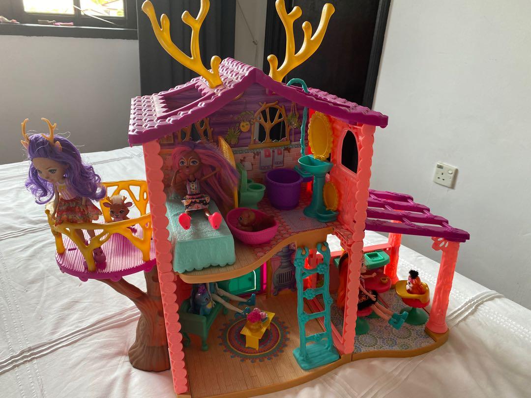 Enchantimals deer house undershort playset