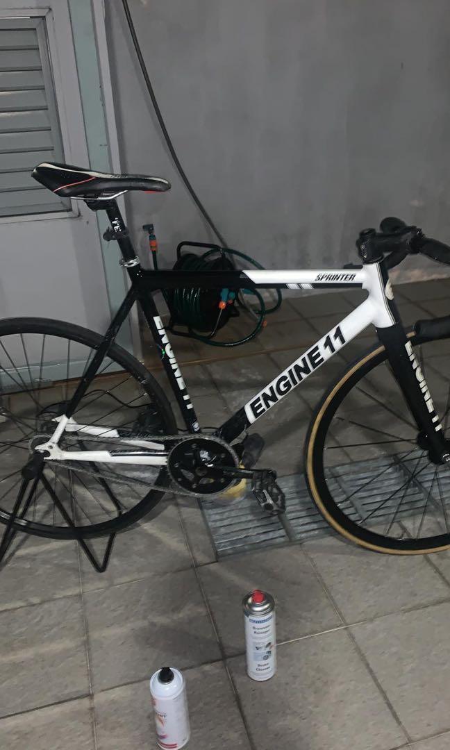 エンジン11 sprinter ピストバイク 固定ギア 今週限定