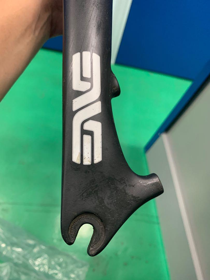 Enve CX disc fork carbon fibre 9x100mm QR quick release tapered 1 1 8 1 1 2 for Gravel Cyclocross and road bikes