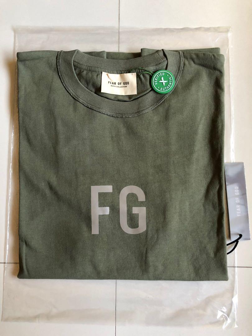 Fear Of God FG Tee 6th Collection, Men's Fashion, Tops & Sets