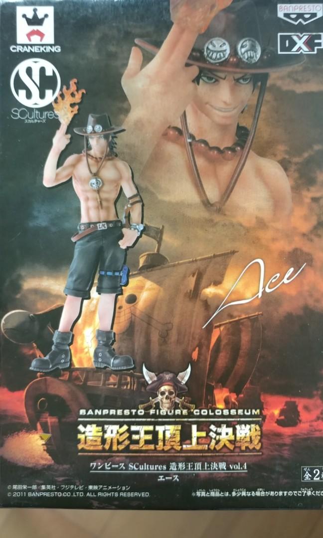 日版海賊王造型王頂上決戰艾斯figure景品 興趣及遊戲 玩具 遊戲類 Carousell