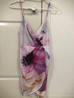 FLORAL BODYCON DRESS
