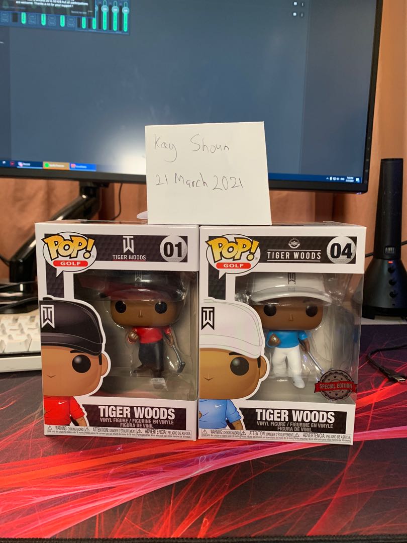 tiger woods funko pop chase