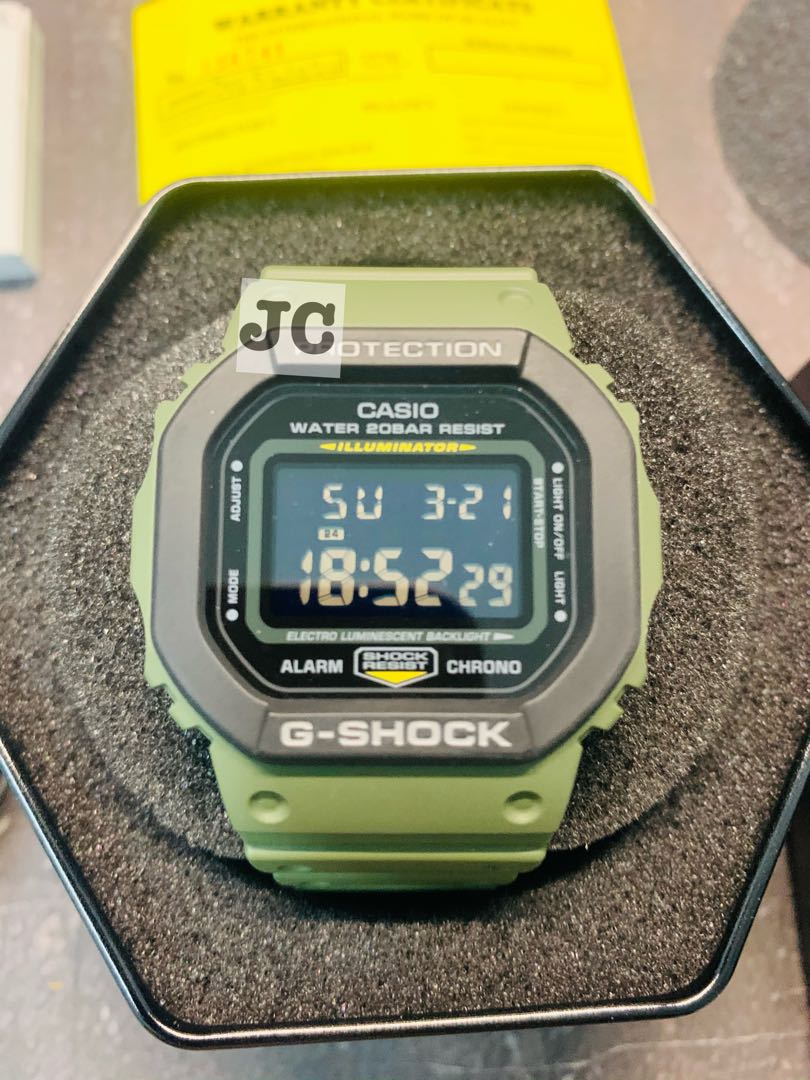 G shock DW-5610, Men's Fashion, Watches \u0026 Accessories, Watches on Carousell