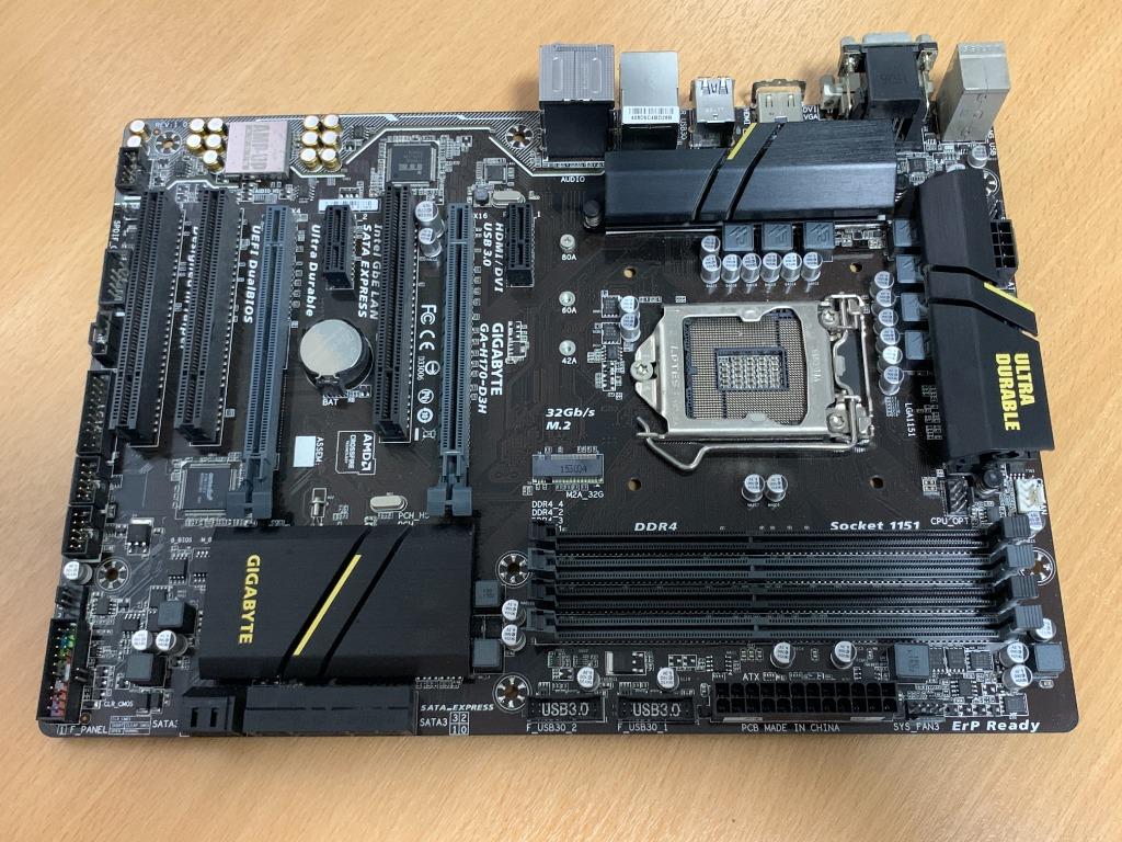 新古品】GIGABYTE H170-D3H LGA1151 Yahoo!フリマ（旧）-