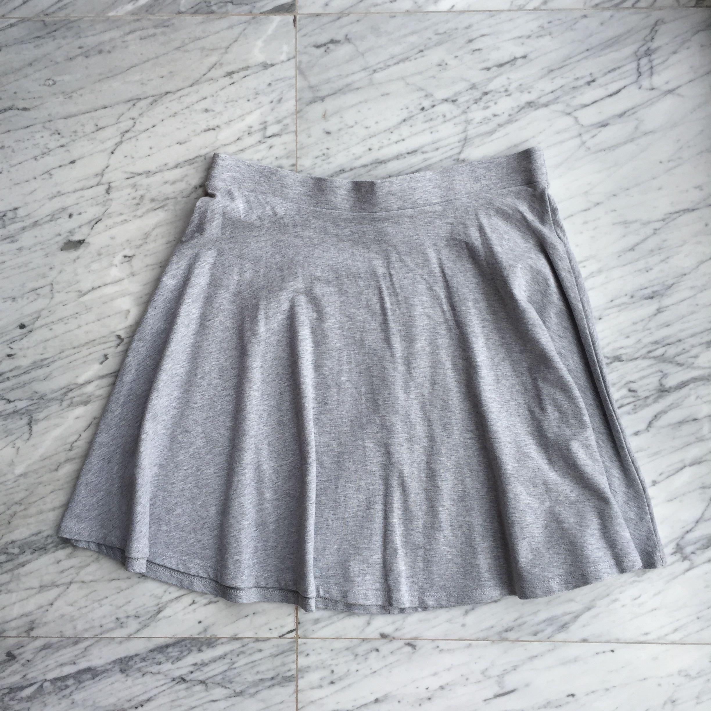 Gray skater skirt Clearance