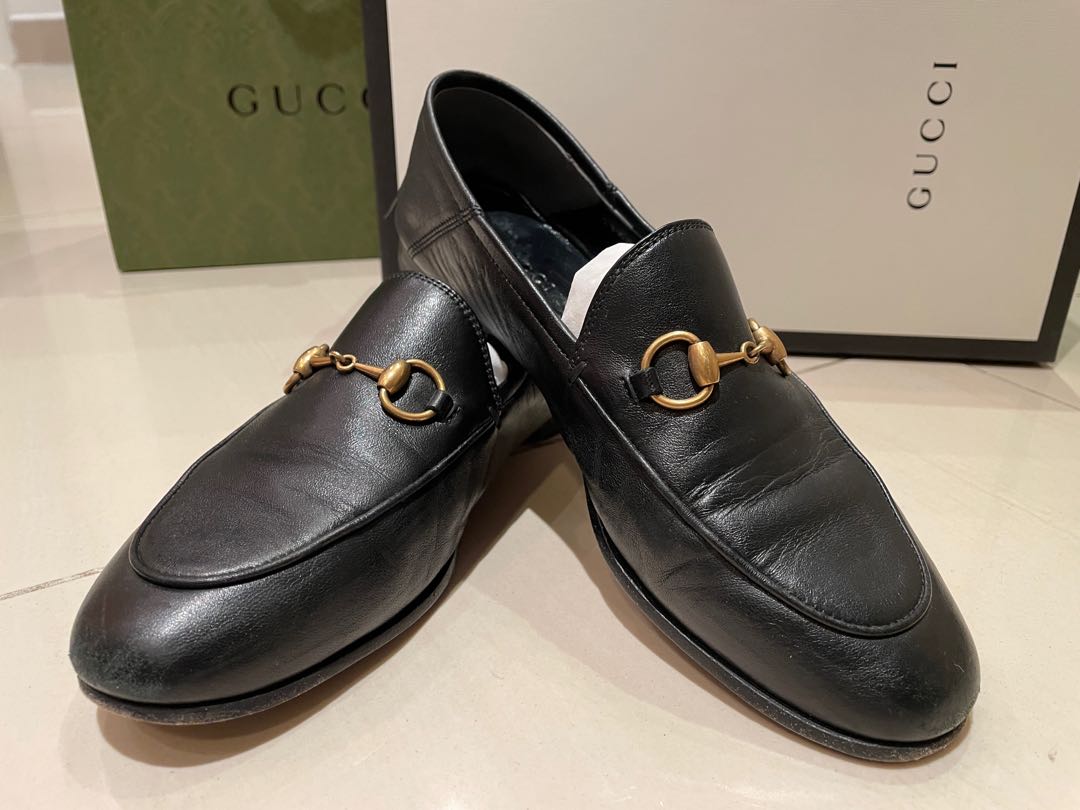 Gucci Brixton Loafers, 女裝, 鞋 