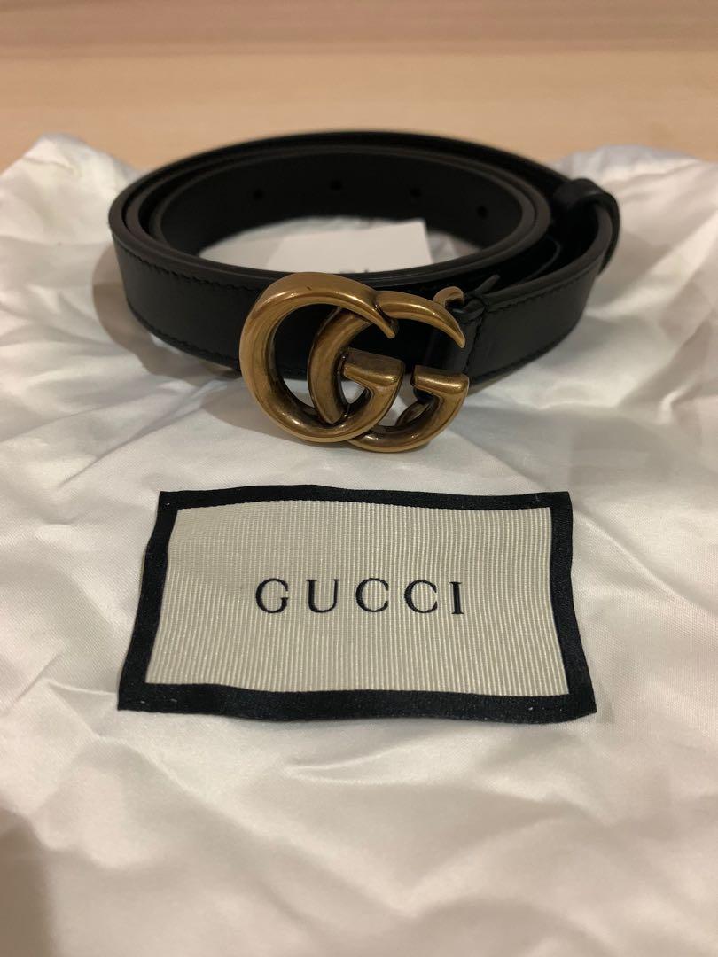 Gg discount logo belt