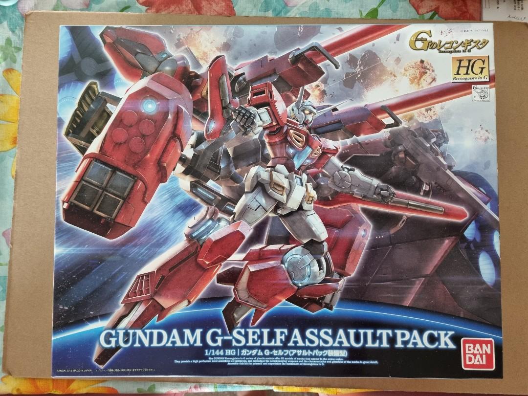Gundam G Self Assault Pack Hg 1 144 Hobbies Toys Toys Games On Carousell