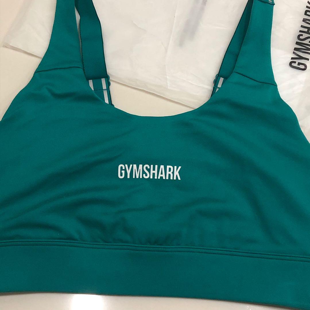 Gymshark Womens Illumination Seamless Tank Charged Emerald Size XS