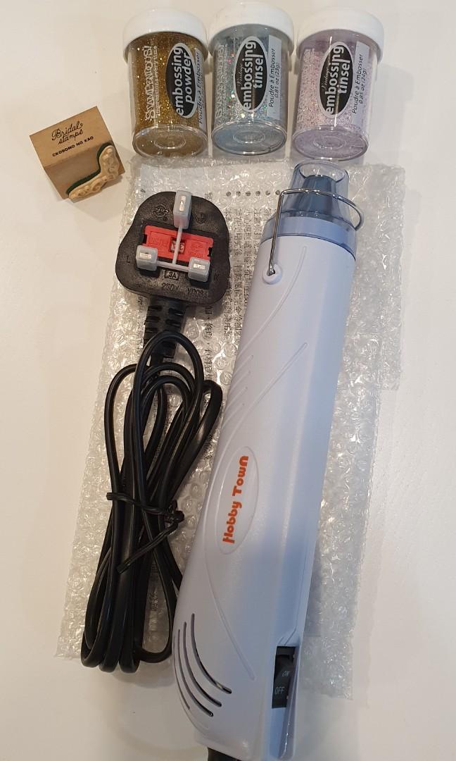 Hobby Hot Air Blower & Emboss Pen, Hobbies & Toys, Stationery & Craft