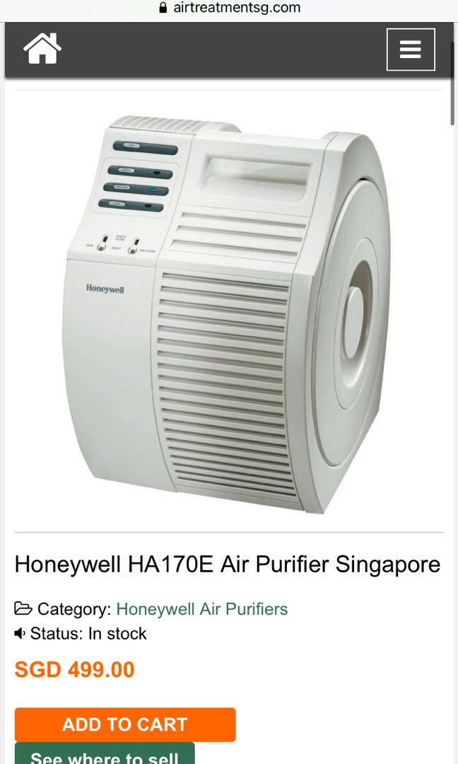 Honeywell ha170e deals