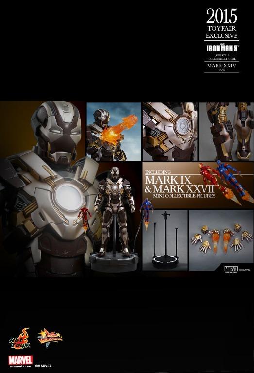 Hot Toys Iron Man 3 Tank Mark 24 XXIV MMS303 Hobbies Toys Toys Games on Carousell
