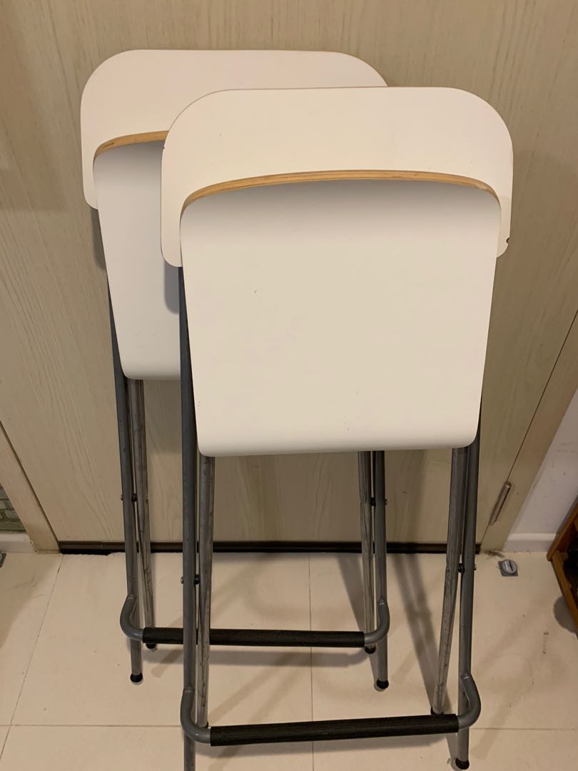 IKEA FRANKLIN Bar stool, Furniture & Home Living, Furniture, Chairs on