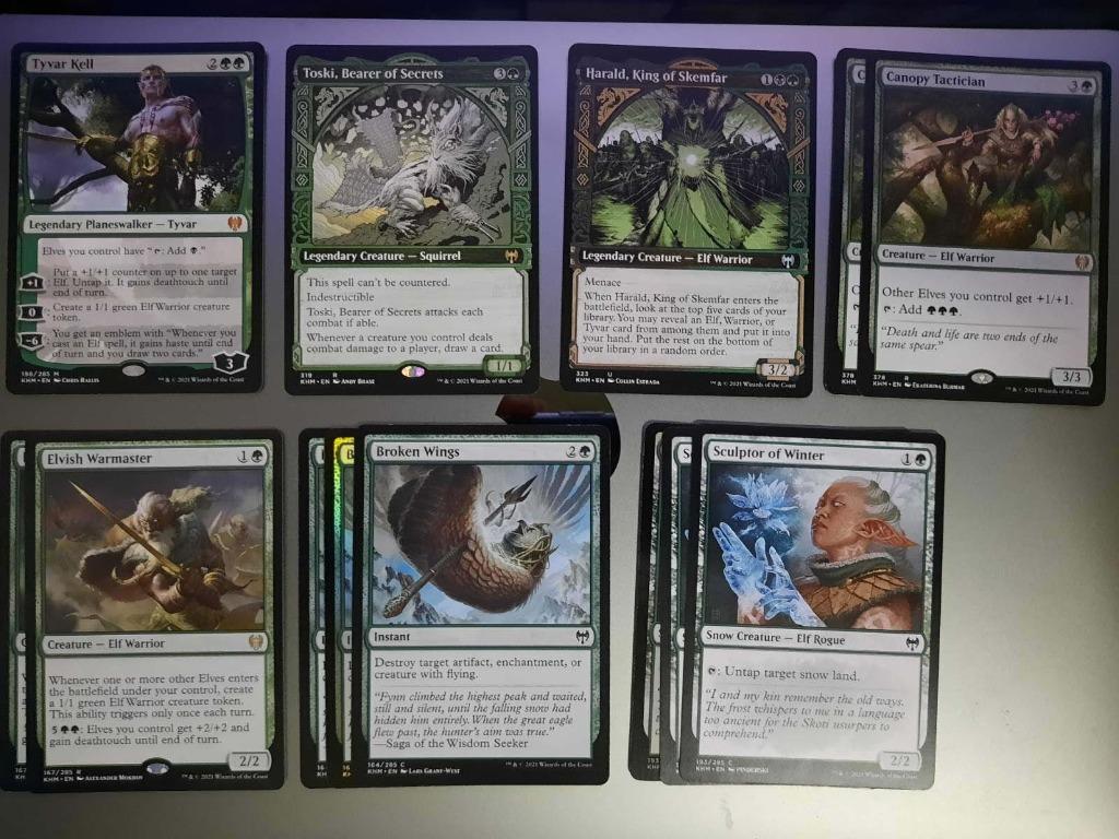 Kaldheim Elves Deck GB Magic the Gathering, Hobbies & Toys, Toys & Games on  Carousell