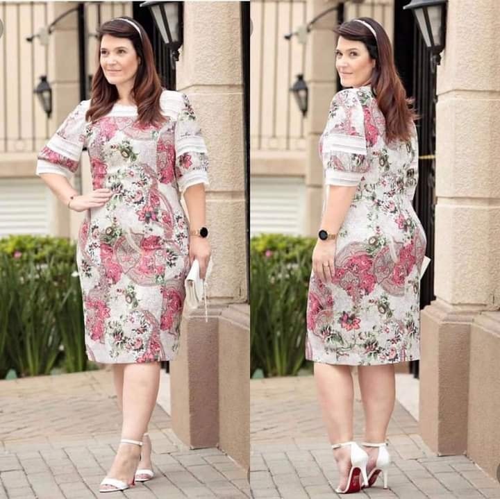 Korean Fashion Plus Size Pink Casual Dress Free Size Women s Fashion Dresses Sets Dresses on Carousell