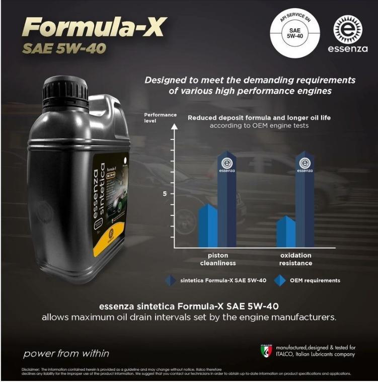 Synthetic Engine oil(Italian) 5W30/5W40, Car Accessories, Car