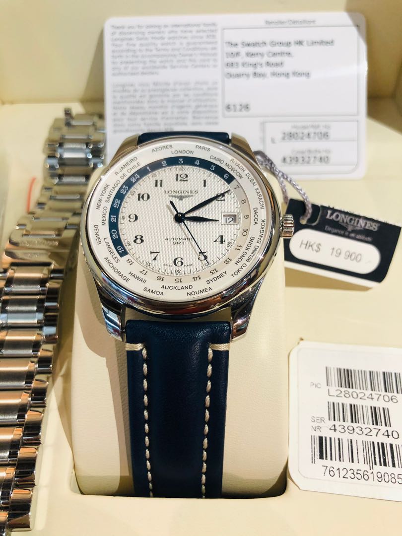 Longines master collections world time 2019. Luxury Watches on