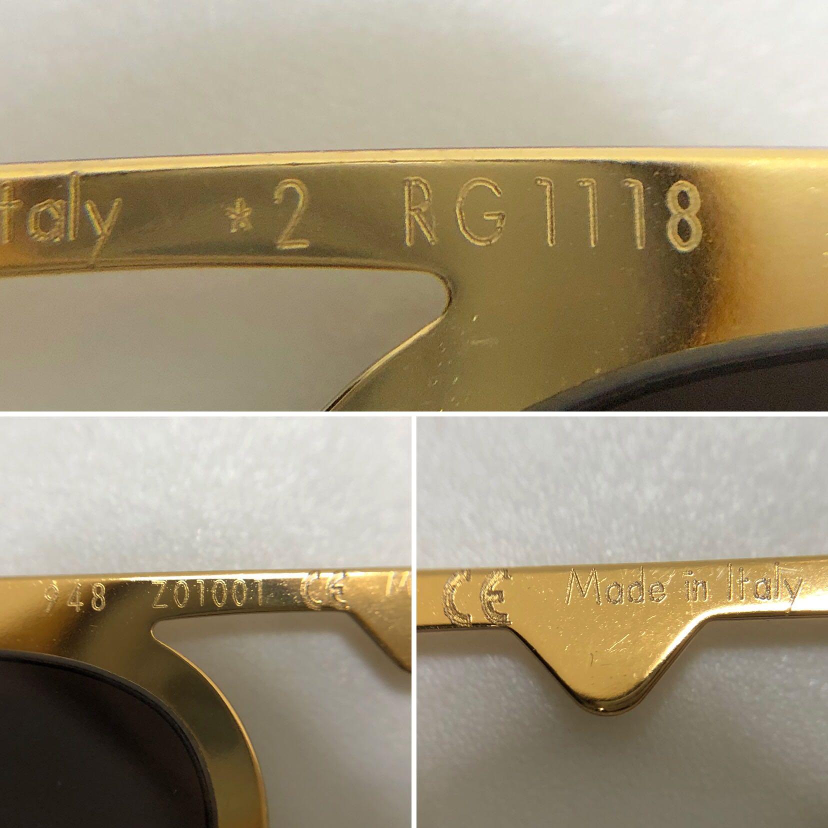 Louis Vuitton Monogram Clip-On Sunglasses ZO1003 White Metal ref