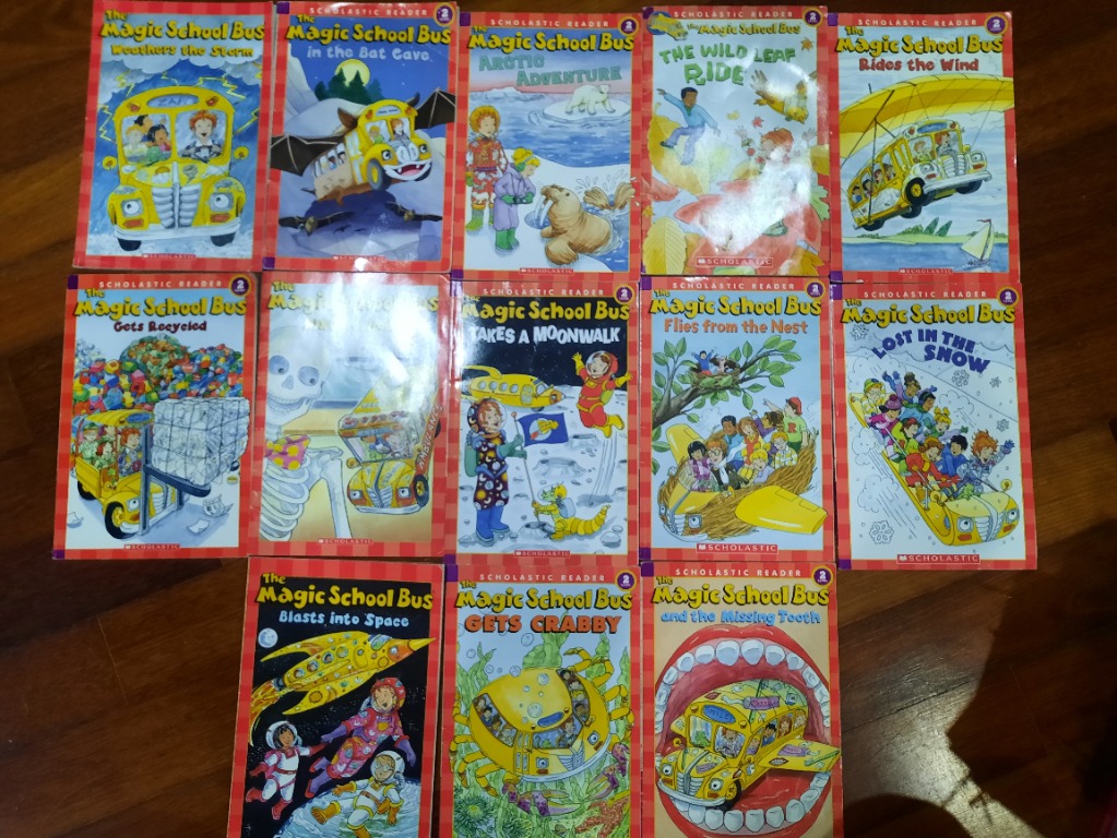 Magic School Bus 2 (13 books), Hobbies & Toys, Books ...