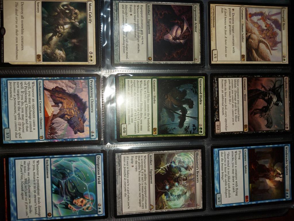 Magic The Gathering Binder Edh Piyesa Anik Anik Hobbies Toys Toys Games On Carousell