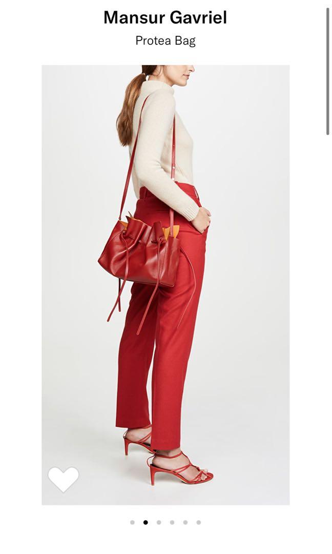 Mansur gavriel protea bag review top