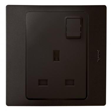 Matt Black Legrand Mallia Switch Socket, TV & Home Appliances