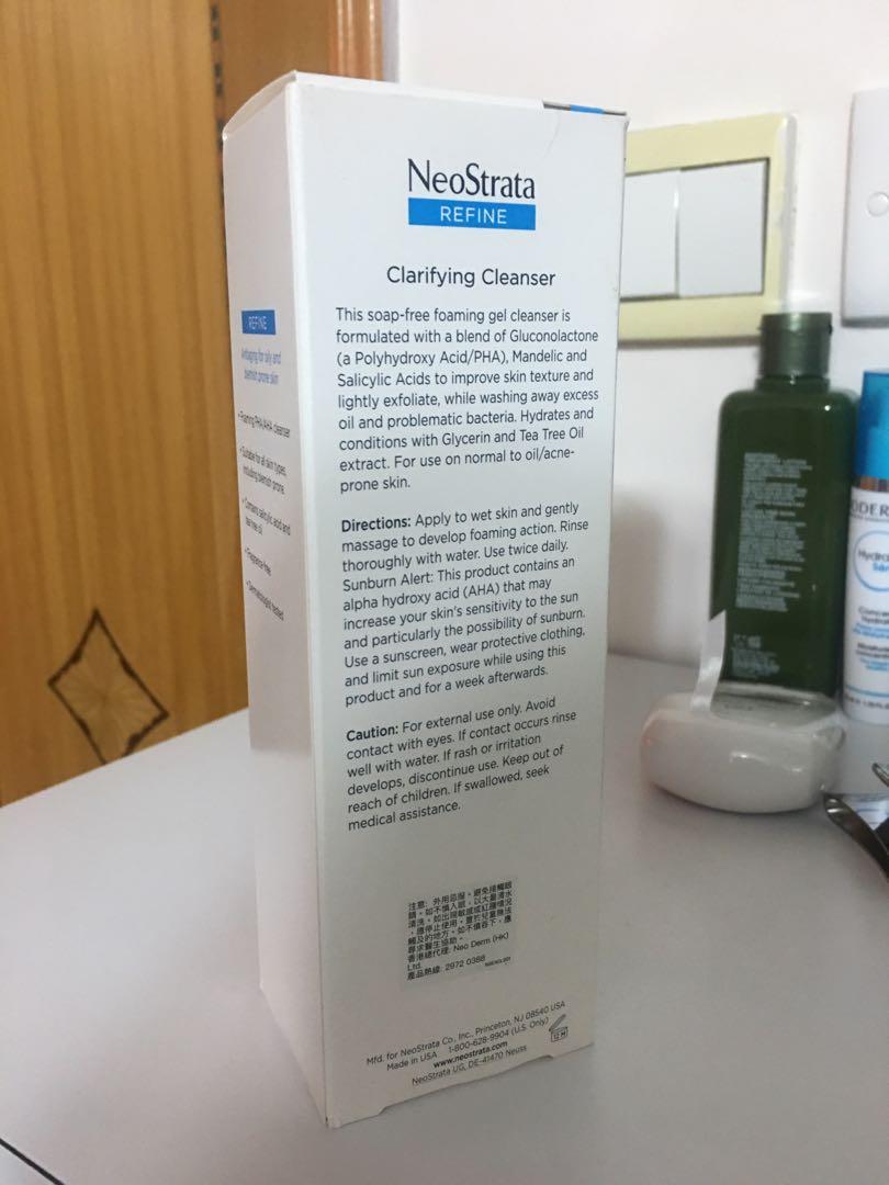 neostrata clarifying cleanser