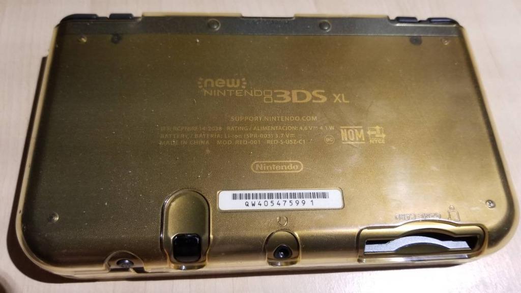 Gold 3ds top