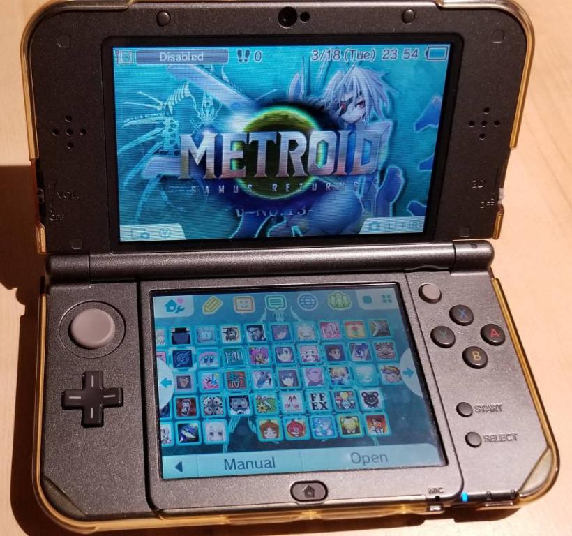 New Nintendo 3DS XL Hyrule Gold Edition (Modded with 256GB), Video